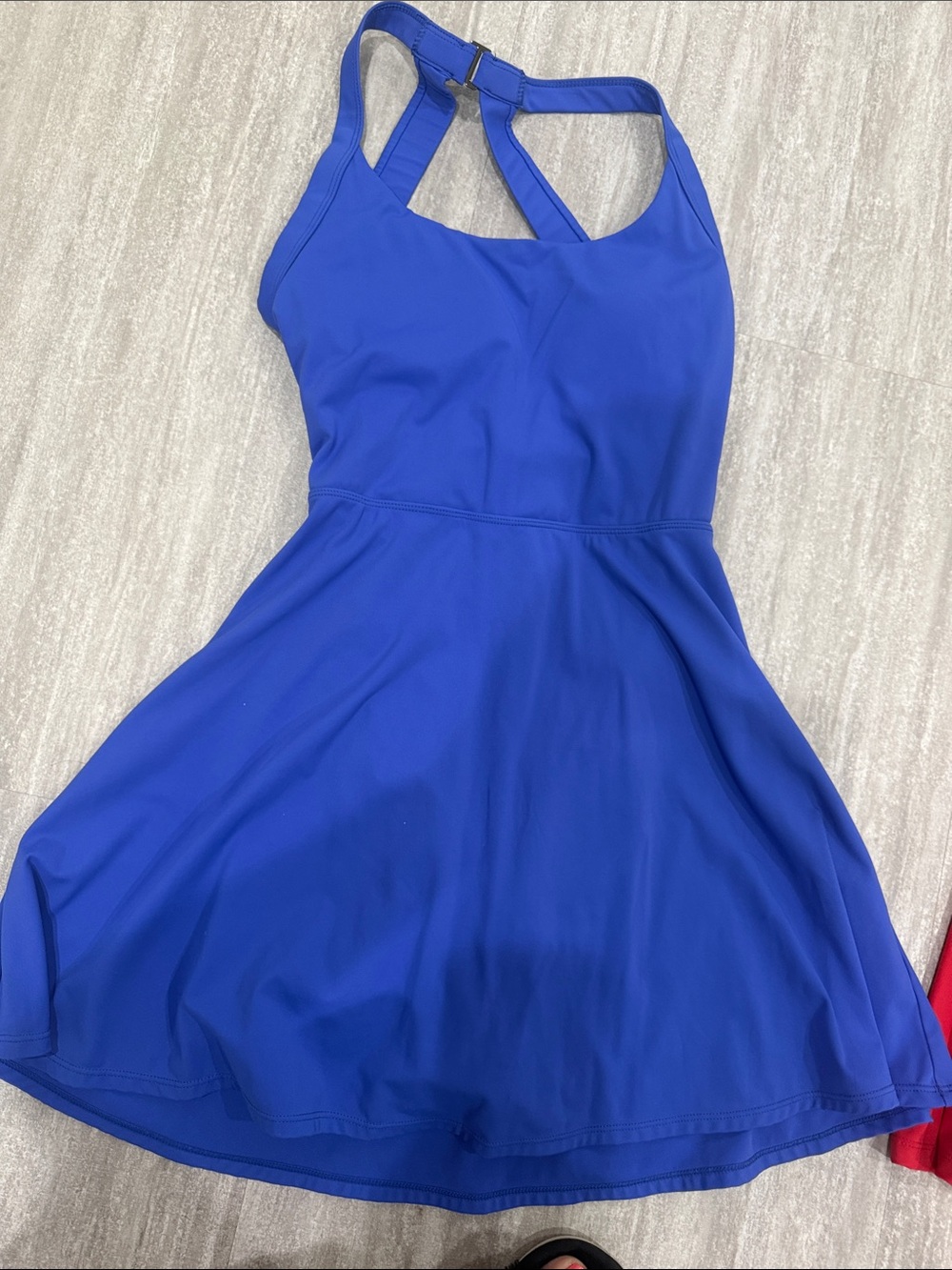 HALARA Strappy Skater Dress Trio in Pink, Blue, Red - Picture 3 of 4